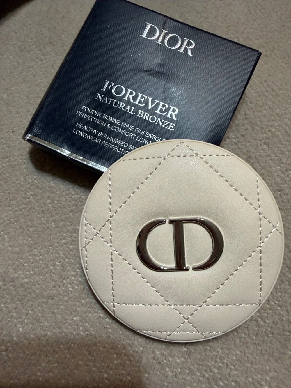 NEW Dior Forever Natural Bronze powder compact in shade #04 Tan Bronze.